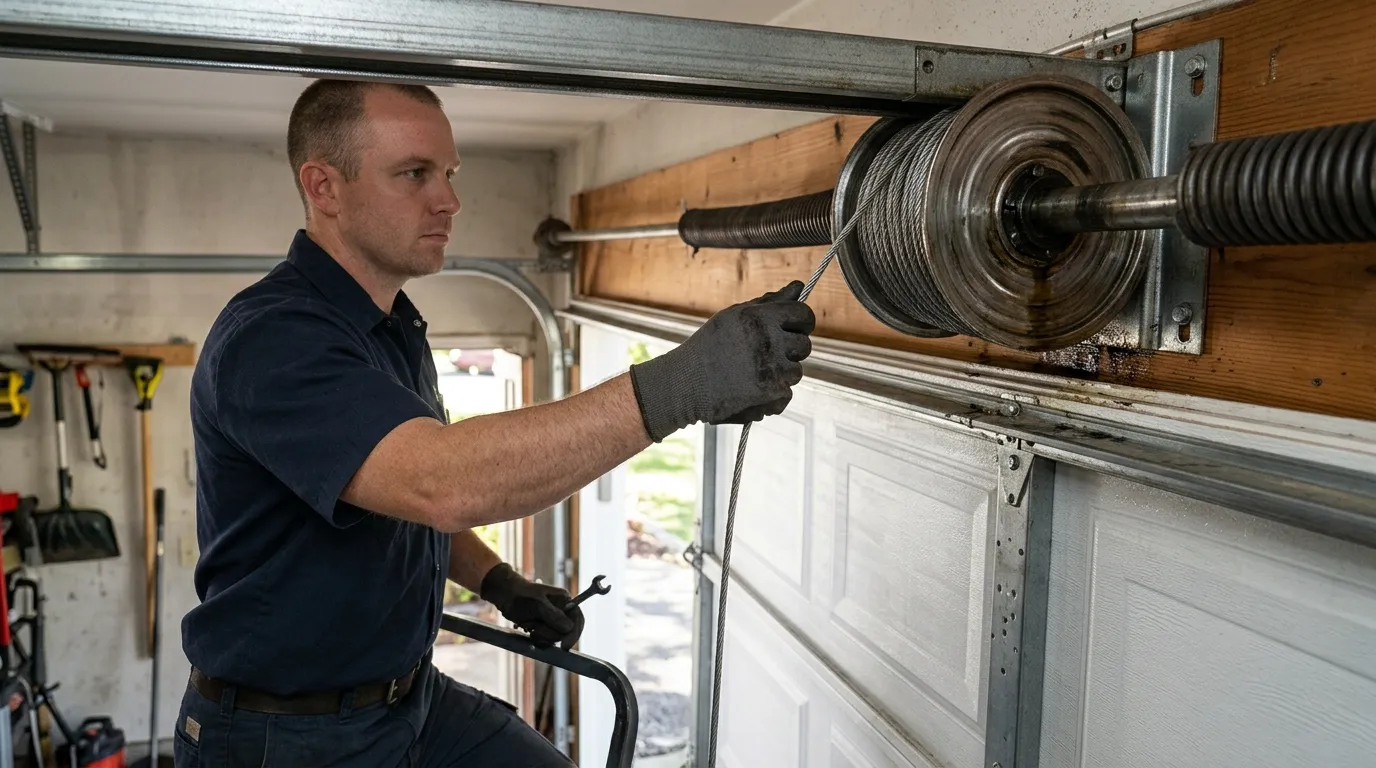 Garage door work by Huntington Garage Door Pros in Huntington, WV