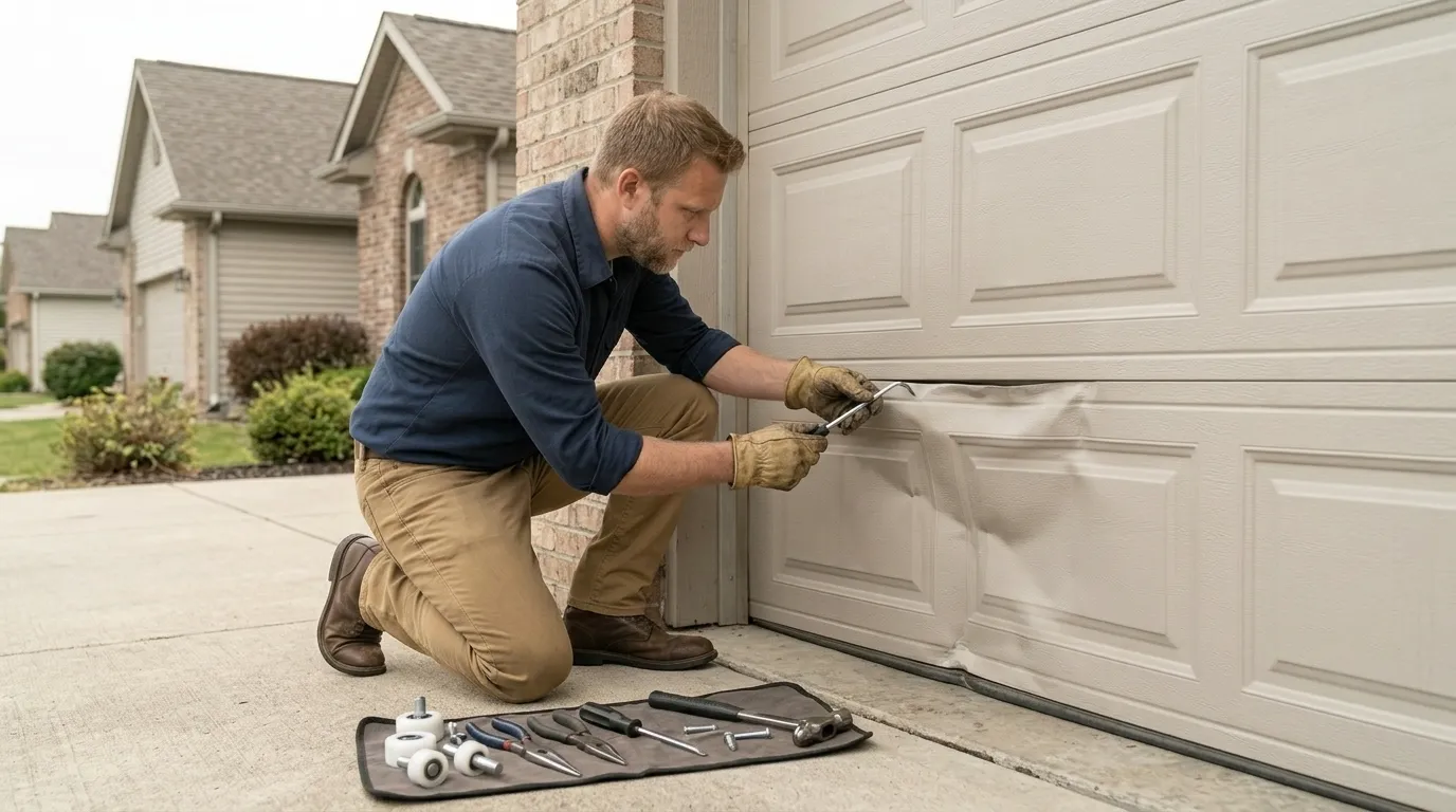 What We Fix Most Here - Huntington, WV garage door work