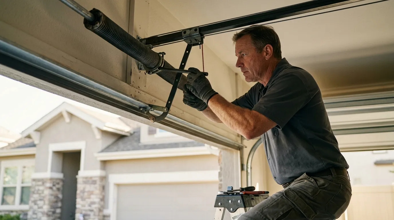 New Garage Door Installation, Sized for Huntington's Housing Stock in Huntington